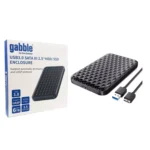GABBLE GAB-HK241 LUX USB3.0 HARDDİSK KUTUSU 2.5" - Görsel 2