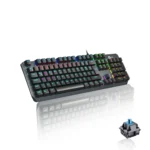 LECOO GK301 USB KABLOLU MAKRO TUŞLU RGB LED AYDINLATMALI MEKANİK OYUNCU KLAVYESİ - Görsel 2