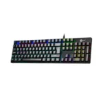 LECOO KG1101 KABLOLU RGB LED AYDINLATMALI MAKRO TUŞLU MEKANİK OYUNCU KLAVYESİ - Görsel 3