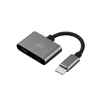 BİX ADP-07 TYPC-E 3.5mm KULAKLIK VE PD ŞARJ DÖNÜŞTÜRÜCÜ ADAPTÖR - Görsel 2
