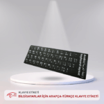 ARAPÇA-TÜRKÇE KLAVYE ETİKETİ