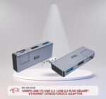 BİX BX22HB 5GBPS USB TO USB 3.2 / USB 2.0 RJ45 GİGABİT ETHERNET DÖNÜŞTÜRÜCÜ ADAPTÖR