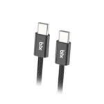 ORİJİNAL BİX BX04CC  TYPE-C TO TYPE-C 1MT HIZLI ŞARJ DATA KABLOSU A KALİTE - Görsel 2