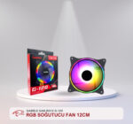 GABBLE GAB-RG12 G-120 ARGB SOĞUTUCU FAN 12CM