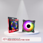 GABBLE GAB-RG12 G-120 ARGB SOĞUTUCU FAN 12CM