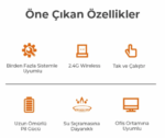 LECOO KW204 KABLOSUZ SESSİZ KLAVYE MOUSE SETİ - Görsel 5