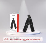 FRİSBY FHC-M2305 TYPE-C™ USB 3.1 - M.2 PCIe NVMe SSD ALÜMİNYUM DİSK KUTUSU