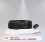 FRİSBY FK-4825QU USB KABLOLU Q KLAVYE MOUSE SETİ