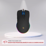 FRİSBY FM-G3350K GX26 8000DPI RGB PROGRAMLANABİLİR KABLOLU GAMİNG MOUSE