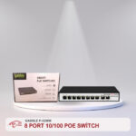 GABBLE P-82MM 8 PORT 10/100 POE SWİTCH