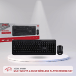 JEDEL WS881 MULTİMEDYA 2.4GHZ WİRELESS KLAVYE MOUSE SET