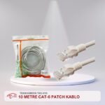 TEKNOGREEN TKC-010 10MT CAT-6 PATCH KABLO