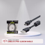 GABBLE GAB-U5P005 USB2.0  5 PIN   0,50CM KABLO