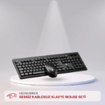LECOO KW210 SESSİZ KABLOSUZ KLAVYE MOUSE SETİ