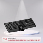 LECOO KW211 KABLOSUZ BİLEK DESTEKLİ KLAVYE MOUSE SETİ