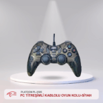 PLATOON PL-2585 PC TİTREŞİMLİ KABLOLU OYUN KOLU-SİYAH