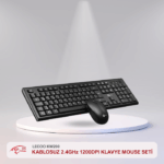 LECOO KW200 KABLOSUZ 2.4GHz 1200DPI KLAVYE MOUSE SETİ