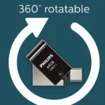 PHILIPS FM64DC152B 64GB USB 3.1 USB 100/150 MB/S USB BELLEK - Görsel 6