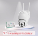 SMARTVİSİON SV-225IP  WİFİ 3MP DIŞ CEPHE KABLOSUZ SU GEÇİRMEZ-İNSAN TAKİP- GECE GÖRÜŞLÜ 360° GÜVENLİK KAMERASI (ICSEE YAZILIM NVR KAYIT CİHAZLARINA UYUMLUDUR)