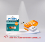 PHILIPS FM12FD00B 128GB USB3.0 USB 100/150 MB/S USB BELLEK