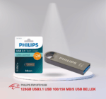 PHILIPS FM12FD165B 128GB USB3.1 USB 100/150 MB/S USB BELLEK
