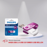 PHILIPS FM64FD05B 64GB USB 2.0 USB 25/10MB/S USB BELLEK