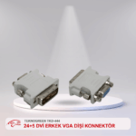 TEKNOGREEN TKD-444 24+5 DVİ ERKEK VGA DİŞİ KONNEKTÖR
