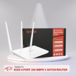 TENDA F3 N300 4 PORT 300 MBPS 3 ANTEN ROUTER