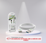 TEKNOGREEN TKU-S02 1M SAMSUNG NOTE3/S5 USB 3.0 MİCRO USB KABLO