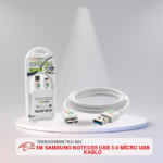 TEKNOGREEN TKU-S02 1M SAMSUNG NOTE3/S5 USB 3.0 MİCRO USB KABLO