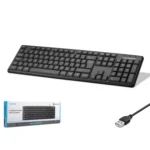 HADRON HDX2601 USB KABLOLU STANDART KLAVYE F-SİYAH - Görsel 2