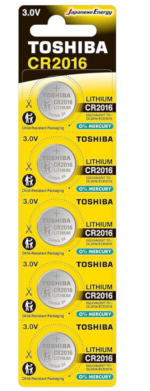 TOSHİBA CR2016 TOSHİBA CR2016 LİTHİUM 5'Lİ PİL - Görsel 2