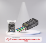 NODAR ND2410 EZRJ45 Cat6E YENİ NESİL KONNEKTÖR  100LÜ
