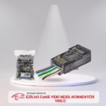 NODAR ND2410 EZRJ45 Cat6E YENİ NESİL KONNEKTÖR  100LÜ