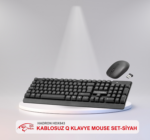 HADRON HDX843 KABLOSUZ Q KLAVYE MOUSE SET-SİYAH